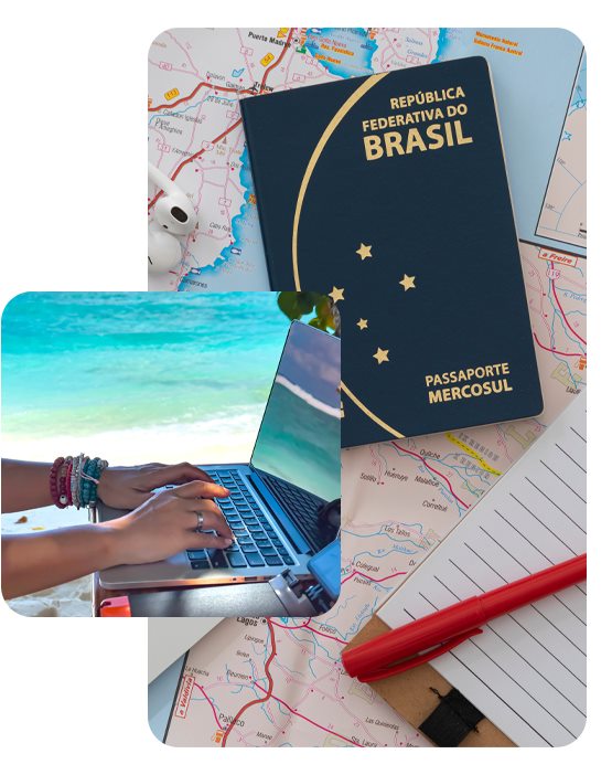 Visa und Unterstützung für digitale Nomaden in Brasilien